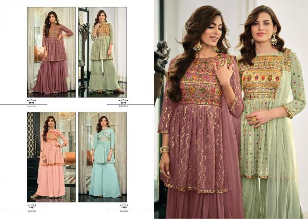 Zaveri Sparkle Exclusive Readymade Suits Collection